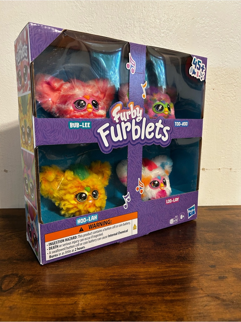 Hasbro Furby Furblets 4-Pack Plush – Rainbow Colors